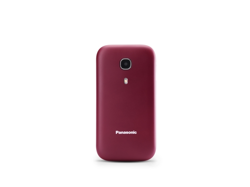 Panasonic Kx-Tu400 Mobiltelefon med Muslingeskal, Rød