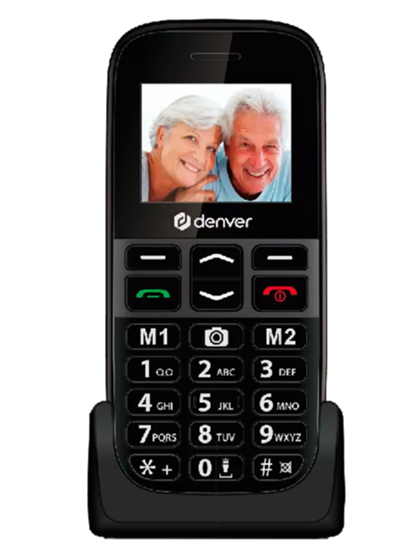 Denver Bas 18600L - 4G Senior Telefon med SOS Knap