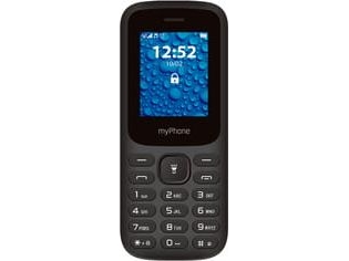 Myphone Mp2220 Mobiltelefon med Dual Sim, 1.77", Sort