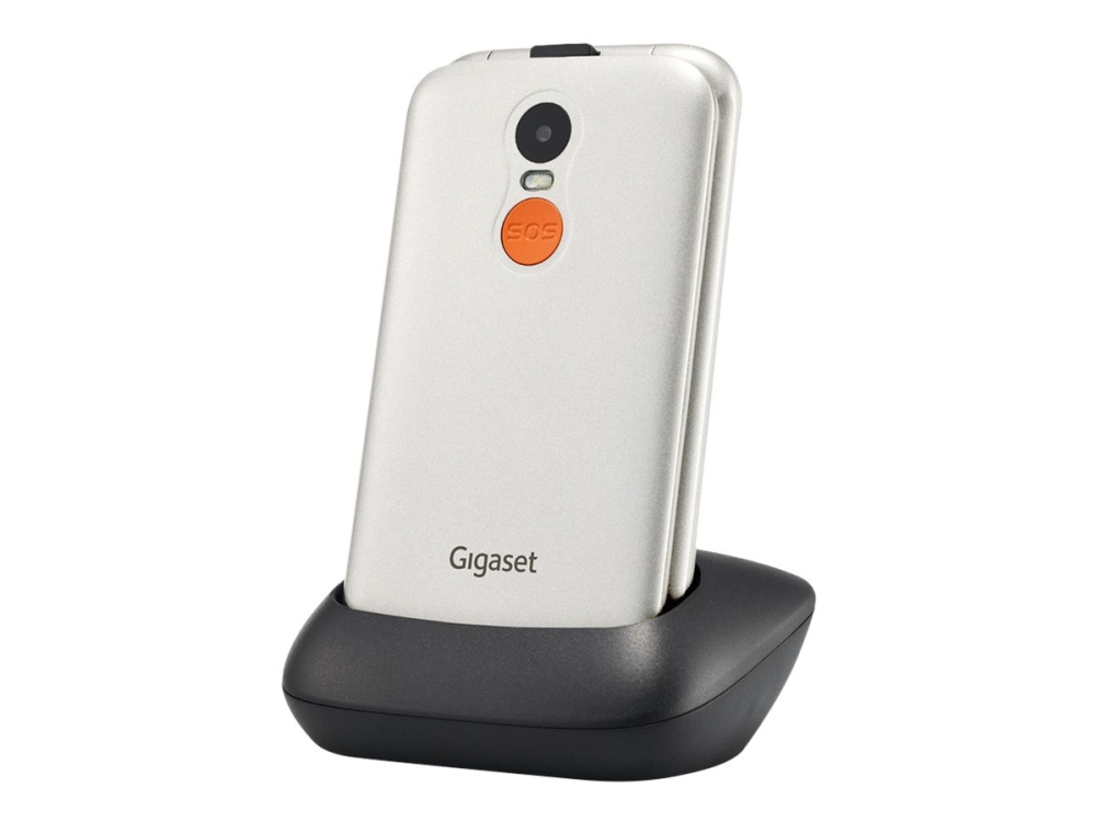 Gigaset Gl590 Funktionstelefon med Dual-Sim - Hvid