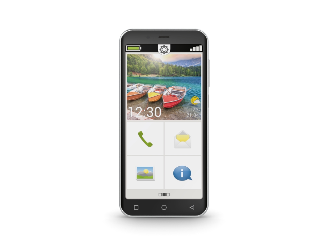 Emporia Smart5.mini - Android 13 Mobiltelefon, Sort