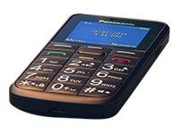 Panasonic Kx-Tu110 - Dual-Sim Funktionstelefon i Sort