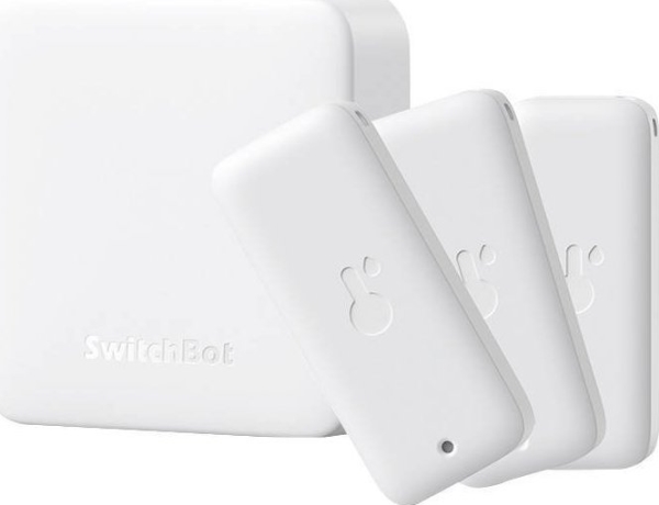 Intelligent Switchboard med 3x Hub Mini Sensorer fra Switchbot
