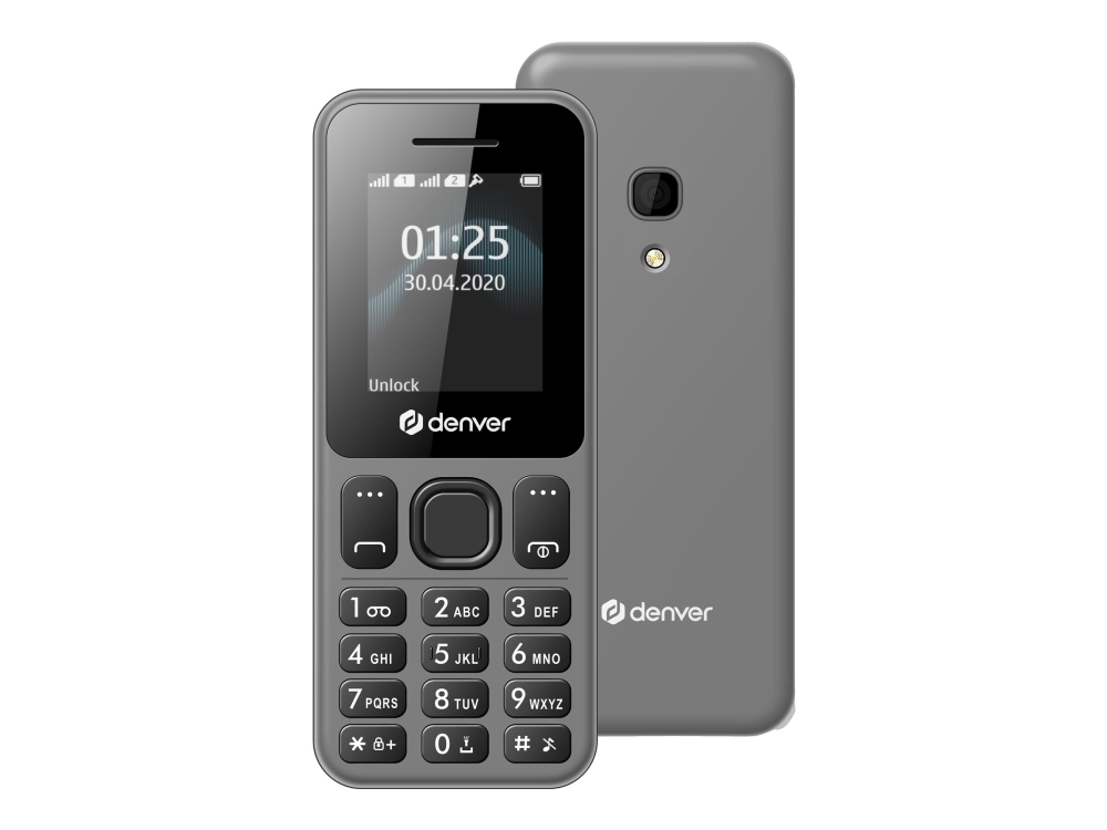 Denver Fas 1860L - 4G Funktionstelefon med Dual-Sim