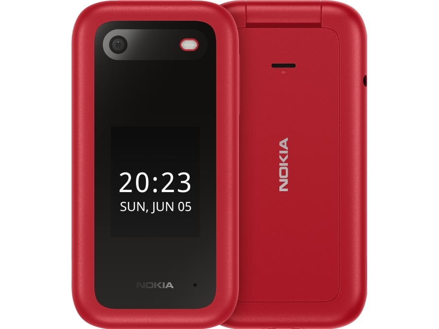 2660 Flip, Muslingeskal, Dual Sim, 7,11 Cm (2.8"), 0,3 Mp, 1450 Mah, Sort fra Nokia