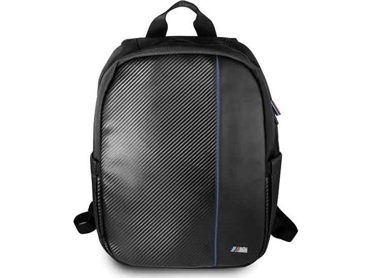 Bmbpco15capnbk Backpack 16" Black Carbon Navy Stripe fra Bmw