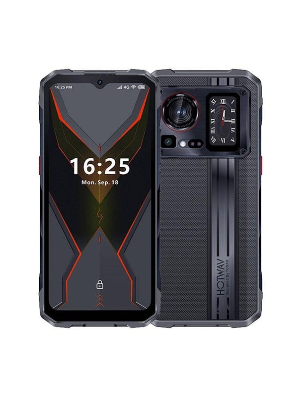 Cyber 15 Smartphone   6.6" 12gb+12gb Ram 256gb   Black fra Hotwav