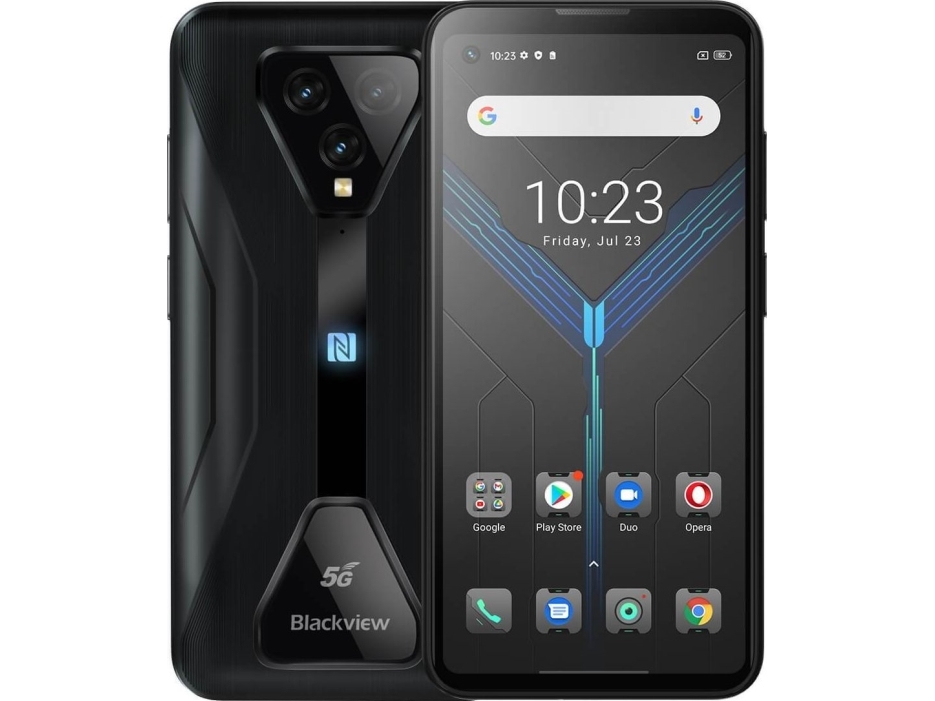 Bl5000, 16,1 Cm (6.36"), 8 Gb, 128 Gb, 12 Mp, Android 11, Sort fra Blackview