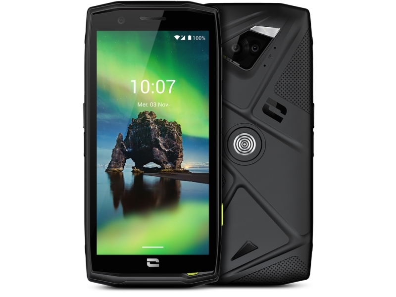 Action X5, 13,8 Cm (5.45"), 4 Gb, 64 Gb, 48 Mp, Android 11, Sort fra Crosscall