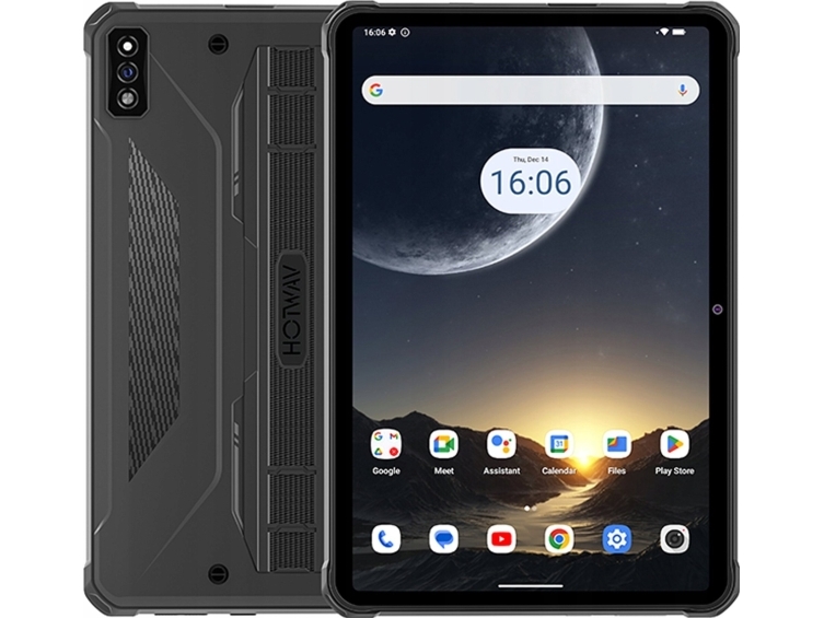 Tablet Hotwav Tab R7 With Handle   10.1&#039 &#039  6+6 256gb Grey fra Usorteret