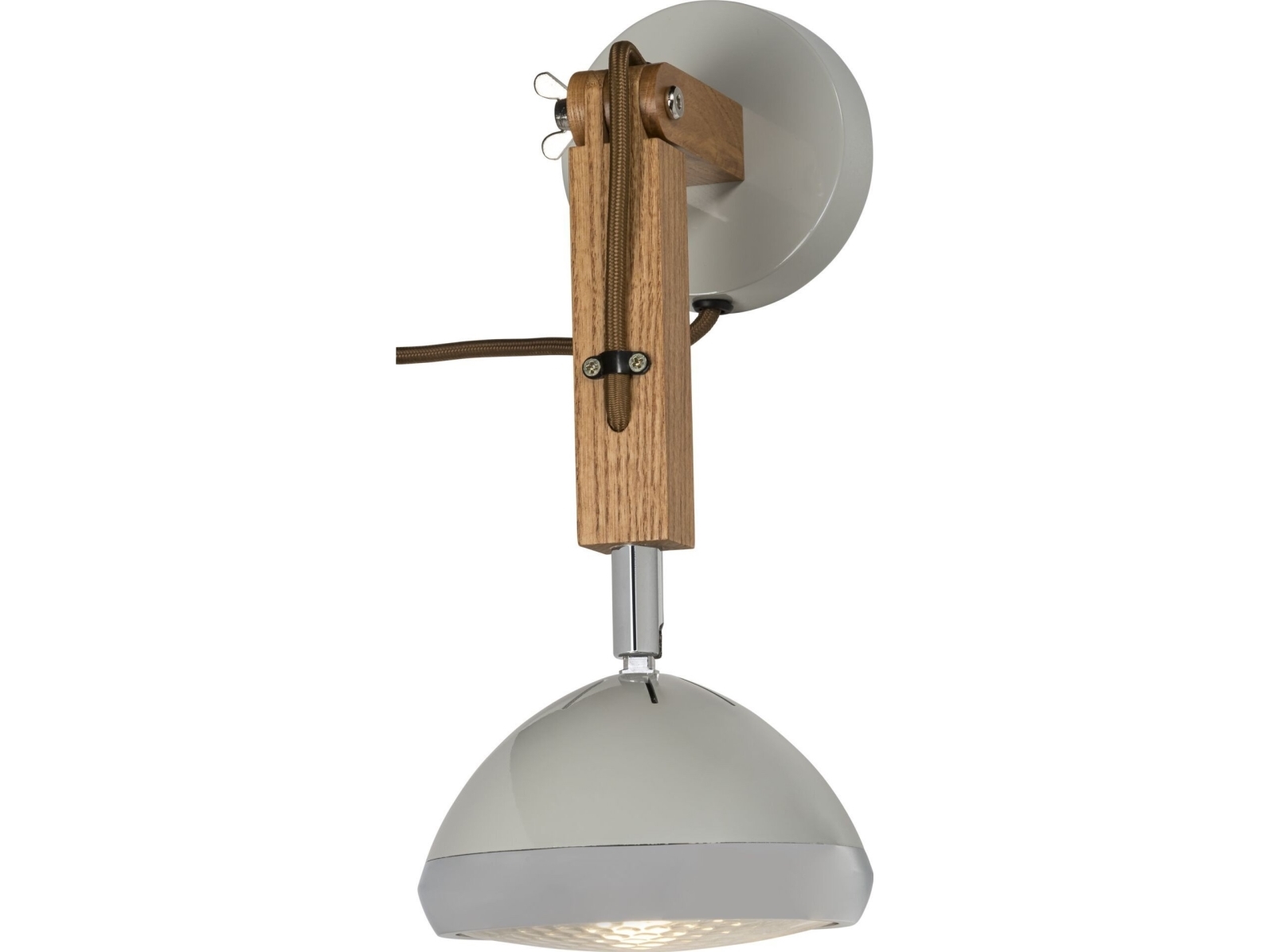 Kinkiet Dakine Piffany Mr. Wattson Wall Lamp Nardo Grey fra Piffany Copenhagen