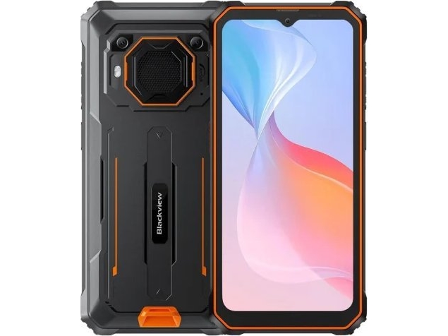 Bv6200pro Rugged Smartphone Orange fra Blackview