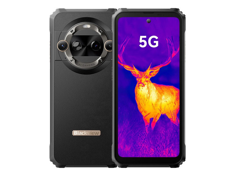 Bl9000 Pro 5g, 17,2 Cm (6.78"), 12 Gb, 512 Gb, 50 Mp, Android 14, Sort fra Blackview