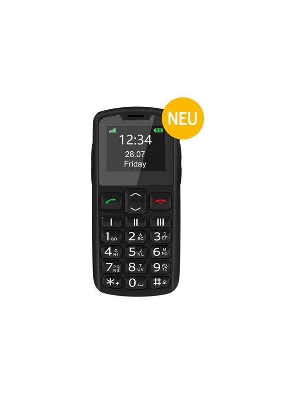 Bea Fon Silver Line Sl230   Black   Feature Phone   Gsm fra Beafon
